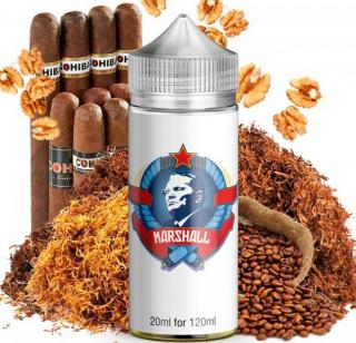 Příchuť Infamous Special Shake and Vape 20ml Marshall (Kvalitní tabák s intenzivními jemnými tóny kubánských doutníků s kávovými tóny a nádechem oříšků)