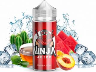 Příchuť Infamous Special Shake and Vape 20ml Ninja Juice (Kombinace šťavnatého vodního melounu, exotického kaktusu a sladké broskve s tóny zeleného čaje)