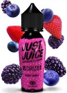 Příchuť Just Juice Shake and Vape 20ml Berry Burst (Šťavnatá kombinace ostružiny, borůvky a lesní jahody)