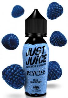 Příchuť Just Juice Shake and Vape 20ml Blue Raspberry (Oblíbená chuť modré maliny v podání Just Juice přináší jedinečnou kombinaci sladkosti a šťavnatosti)