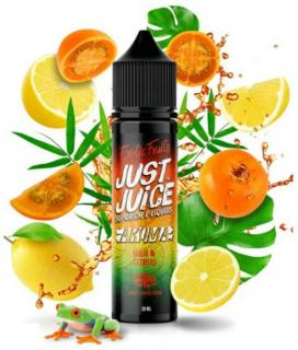 Příchuť Just Juice Shake and Vape 20ml Lulo &amp; Citrus (Autentická chuť tropického lilku quitského, který svou chutí připomíná angrešt a marakuju. Příjemnou kyselinku a svěžest ještě umocní druhá složka v podobě plátků citronu)