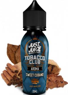 Příchuť Just Juice Shake and Vape 20ml Tobacco Sweet Cubano (Okouzlující a věrohodná vůně pravých kubánských doutníků s typicky zemitou a výraznou chutí)