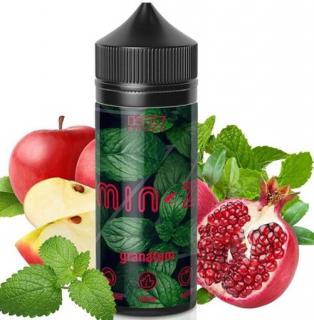 Příchuť KTS Min Z Shake and Vape 30ml Granatum (Výrazná chuť sladkého granátového jablka se mísí se šťavnatým klasickým jablkem a osvěžující mátou)