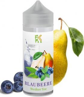 Příchuť KTS Tea Shake and Vape 30ml Blaubeere (Ledový čaj s výraznou chutí borůvky a jemnými tóny sladké hrušky)