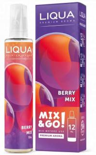 Příchuť Liqua Mix&amp;Go 12ml Berry Mix (Mix lesních plodů)