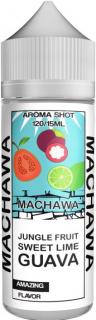 Příchuť MACHAWA Shake and Vape 15ml Jungle Fruit, Sweet Lime and Guava (Tropické plody s kvajánou a limetkou)