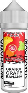 Příchuť MACHAWA Shake and Vape 15ml Orange, Grape and Banana (Ovocný koktejl z pomeranče, banánu a hroznového vína)