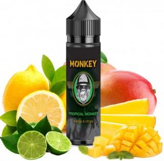 Příchuť MONKEY liquid Shake and Vape Tropical Monkey 12ml (Šťavnaté a zralé mango v kombinaci s citrusovými plody)