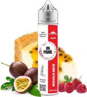 Příchuť Prime Shake and Vape 20ml Maracuja Dortík (Skvěle vyladěná chuť jemného marakujového dortu s výrazným malinovým koncem)