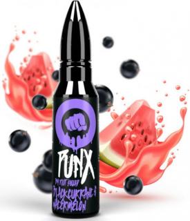 Příchuť Riot Squad PUNX Shake and Vape 20ml Blackcurrant &amp; Watermelon (Černý rybíz a vodní meloun)