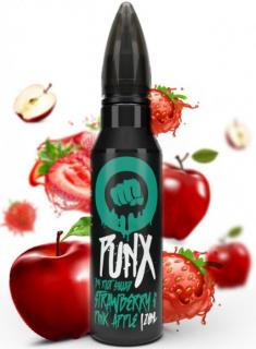 Příchuť Riot Squad PUNX Shake and Vape 20ml Strawberry &amp; Pink Apple (Jahoda a růžové jablko)