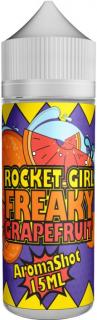 Příchuť Rocket Girl Shake and Vape 15ml Freaky Grapefruit (Osvěžujicí chuť grapefruitu)