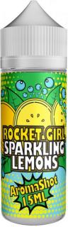 Příchuť Rocket Girl Shake and Vape 15ml Sparkling Lemons (Ledově vychlazená citrónová limonáda)