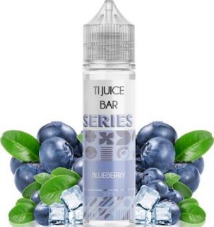 Příchuť Ti Juice Bar Series Shake and Vape 10ml Blueberry (Ponořte se do jednoduché, ale intenzivní chuti borůvky s jemně chladivým koncem.)