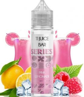 Příchuť Ti Juice Bar Series Shake and Vape 10ml Pink Lemonade (Úžasně vyladěná  růžová limonáda  s horou citronů, jahod a jemnou cooladou na konci.)