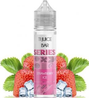 Příchuť Ti Juice Bar Series Shake and Vape 10ml Strawberry Ice (Příchuť stará jako sám vaping - sladká a vychlazená jahoda)