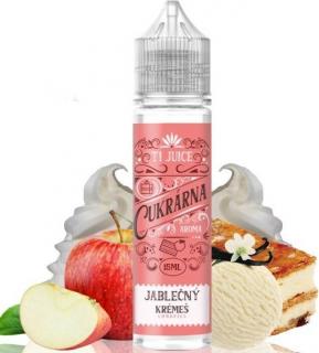 Příchuť Ti Juice Shake and Vape 15ml Cukrárna Jablečný Krémeš (Lehké těsto s jemným vanilkovým krémem, na kterém leží na tenko nakrájené plátky jablek)