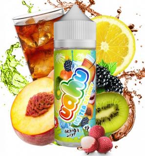 Příchuť UAHU Shake and Vape 15ml Ice Tea Delight (Ledový čaj s broskví, lichi, kiwi, ostružin a citrónu)