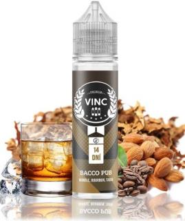 Příchuť VINC Shake and Vape 12ml Bacco Pub (Úžasná kombinace silného tabáku, poctivého espressa a bourbonu)