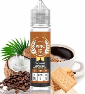 Příchuť VINC Shake and Vape 12ml Coconut Cracker (ahodná kokosová sušenka s jemným nádechem kvalitní kávy)