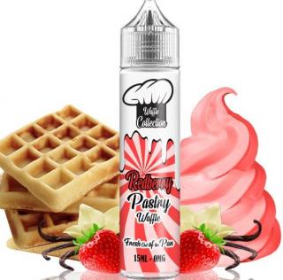 Příchuť Waffle Collection Shake and Vape 15ml Redberry Pastry (Kombinace čerstvé vafle s pořádnou vrstvou šlehačky a čerstvými jahodami)