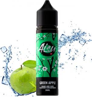 Příchuť ZAP! Juice Shake and Vape AISU 20ml Green Apple (Sladkokyselá a osvěžující chuť zeleného jablka)