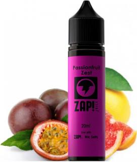 Příchuť ZAP! Juice Shake and Vape ZAP 20ml Passionfruit Zest (Ovocná směs marakuji a citrusů)