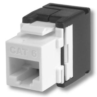 ABB ABB Zásuvka dátová RJ45 (Cat.6, netienená, keystone) KEJ-C6-U-TL