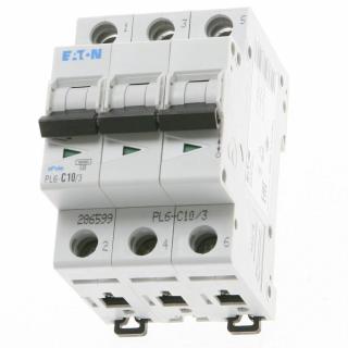 Eaton Istič EATON PL6 - C10/3 (6kA) 286599