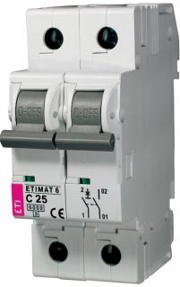 ETI  Istič ETIMAT 6 - C25/1+N (6kA) 002142518