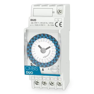 Orbis DUO QRS - mechanické spínacie hodiny