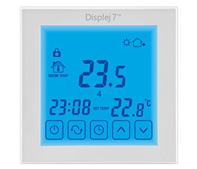 TEPLÁ PODLAHA&lt;sup&gt;TM&lt;/sup&gt; Dotykový termostat DISPLEJ 7