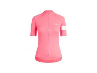 Dámsky cyklistický dres Rapha Core Visibility Pink - L