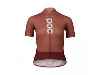 Dámsky Dres POC Essential Road Logo - Himalayan Salt/Garnet Red - L