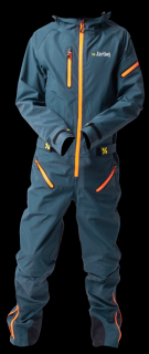 Dirtsuit Core Edition Steel blue/Orange - L