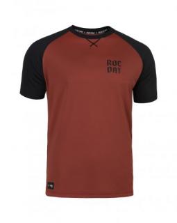 Dres na bicykel Rocday Jersey Park Red/Black - L