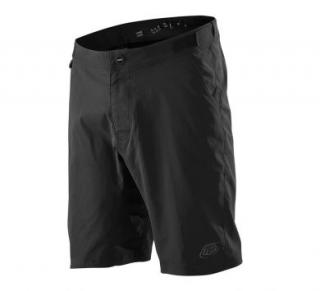 Kraťasy Troy Lee Designs Flowline Short Shell, Solid, black - L (34)