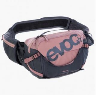 ĽADVINKA EVOC HIP PACK PRO 3 - Dusty Pink - Carbon Grey