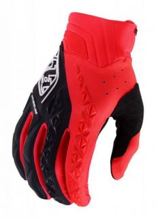 Pánske rukavice Troy Lee Designs SE Pro Glove, Solid, glo red - L