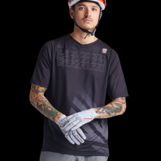 Pánsky dres Troy Lee Designs Skyline SS Jersey, SRAM Eagle One, black - M