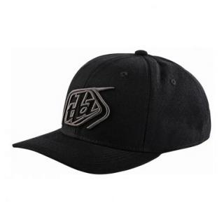 Snapback Hat - Crop Black/White