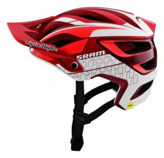 Troy Lee Designs A3 MIPS Helmet, SRAM, Red - M/L (57-59cm)