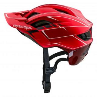 Troy Lee Designs Flowline SE MIPS Helmet, Pinstripe, Red - M/L (57-59cm)