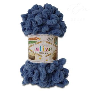 Alize Puffy 374 sivo-modrá