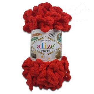 Alize Puffy 56 červená