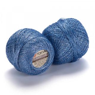 Yarn Art Camellia 417 belasá modro strieborná