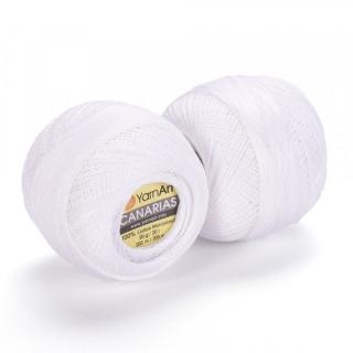 Yarn Art Canarias 1000 biela