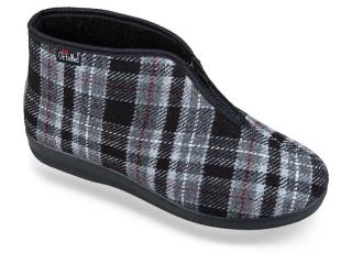 Pánske celé uzavreté papuče s zipsom- nezateplené (Pánske papuče Mjartan na zips pre seniorov.)