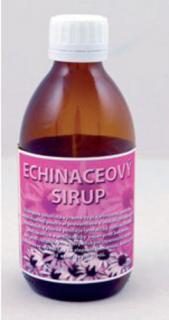 Echinaceový sirup s karamelom