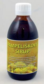 Púpavový sirup s karamelom